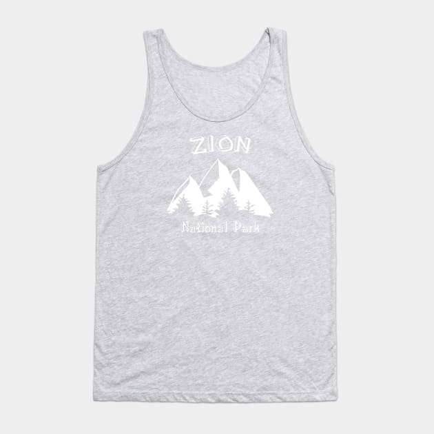 Zion National Park Tank Top by esskay1000